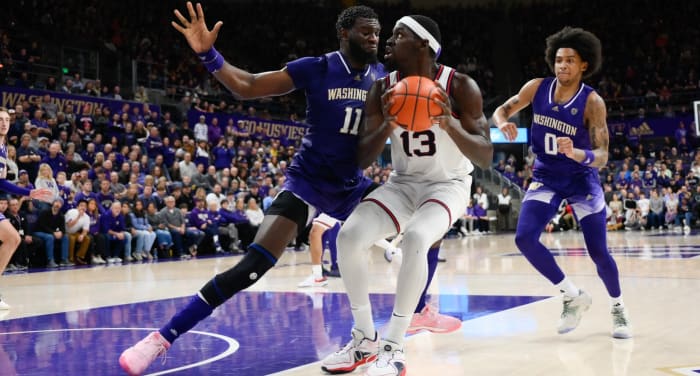 Franck Kepnang's season is over for the UW.